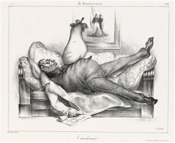 HONORÉ DAUMIER Collection of approximately 20 lithographs.